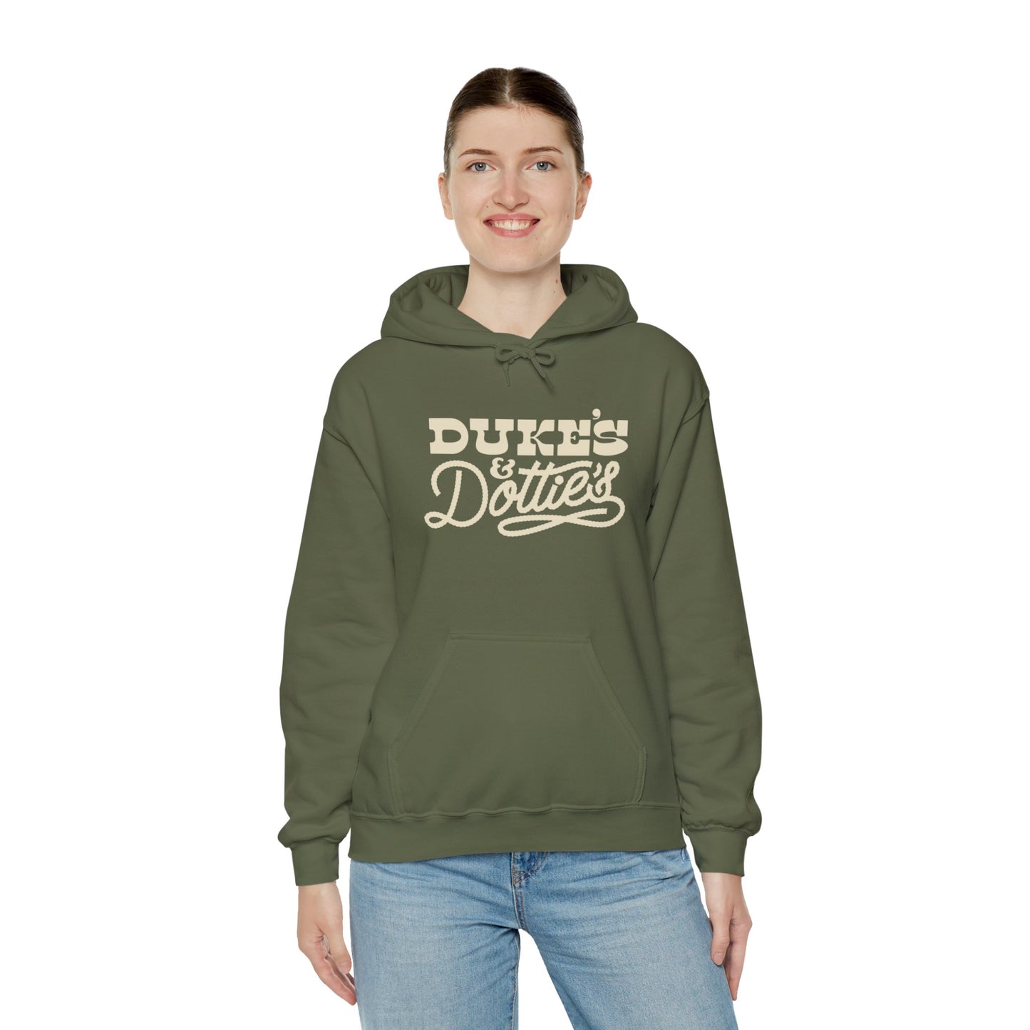 Stacked Logo Graphic Hoodie