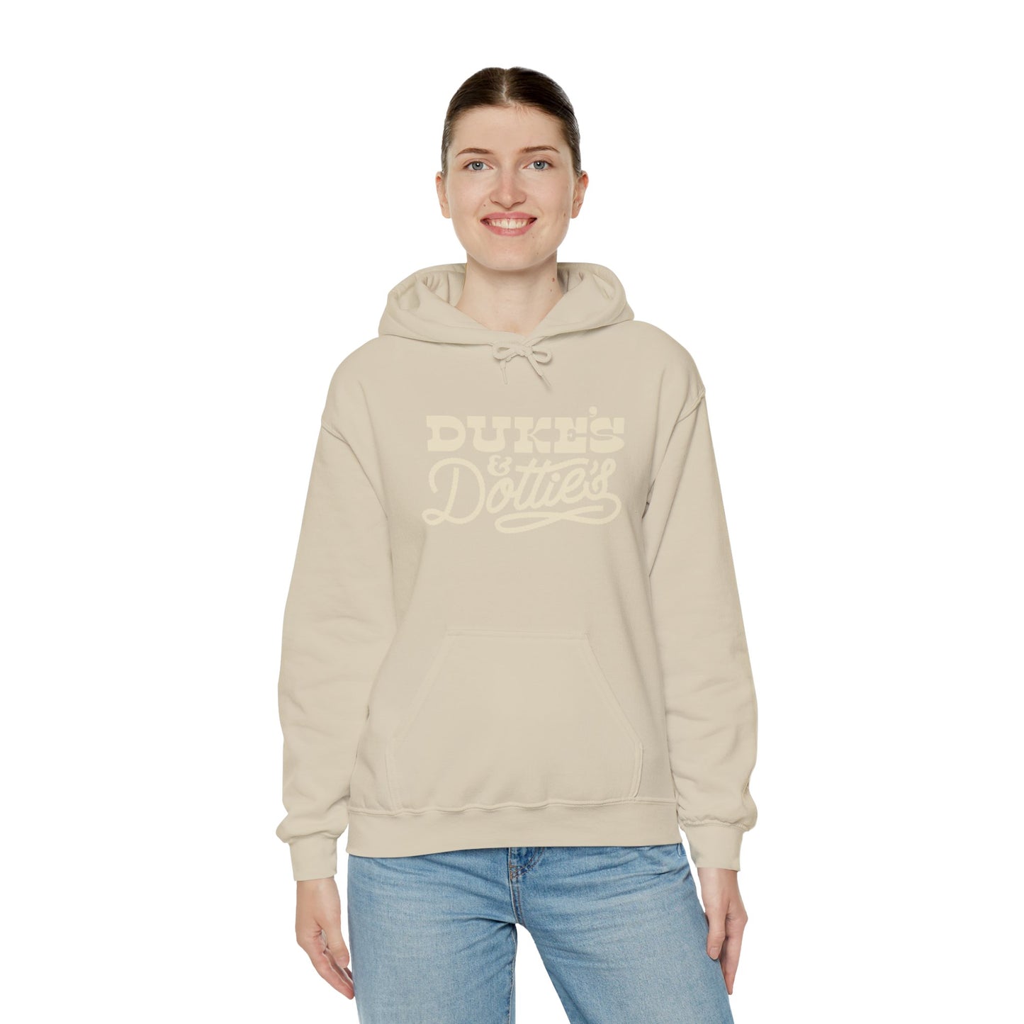 Stacked Logo Graphic Hoodie