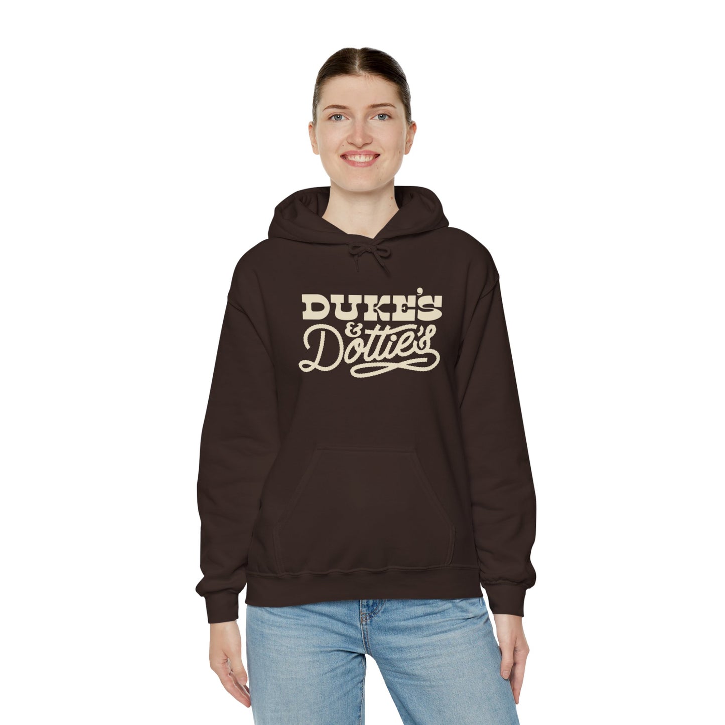 Stacked Logo Graphic Hoodie