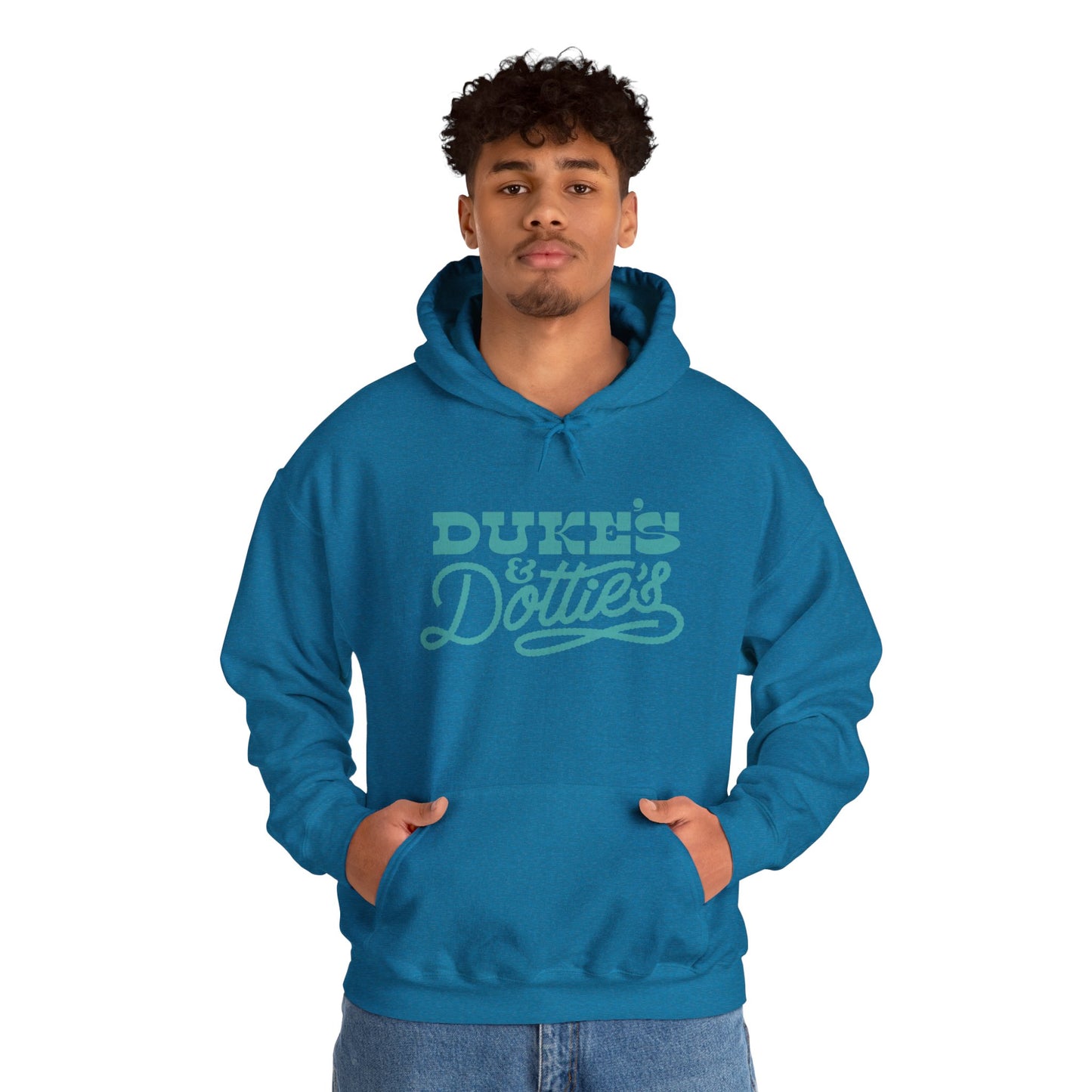 Stacked Logo Graphic Hoodie