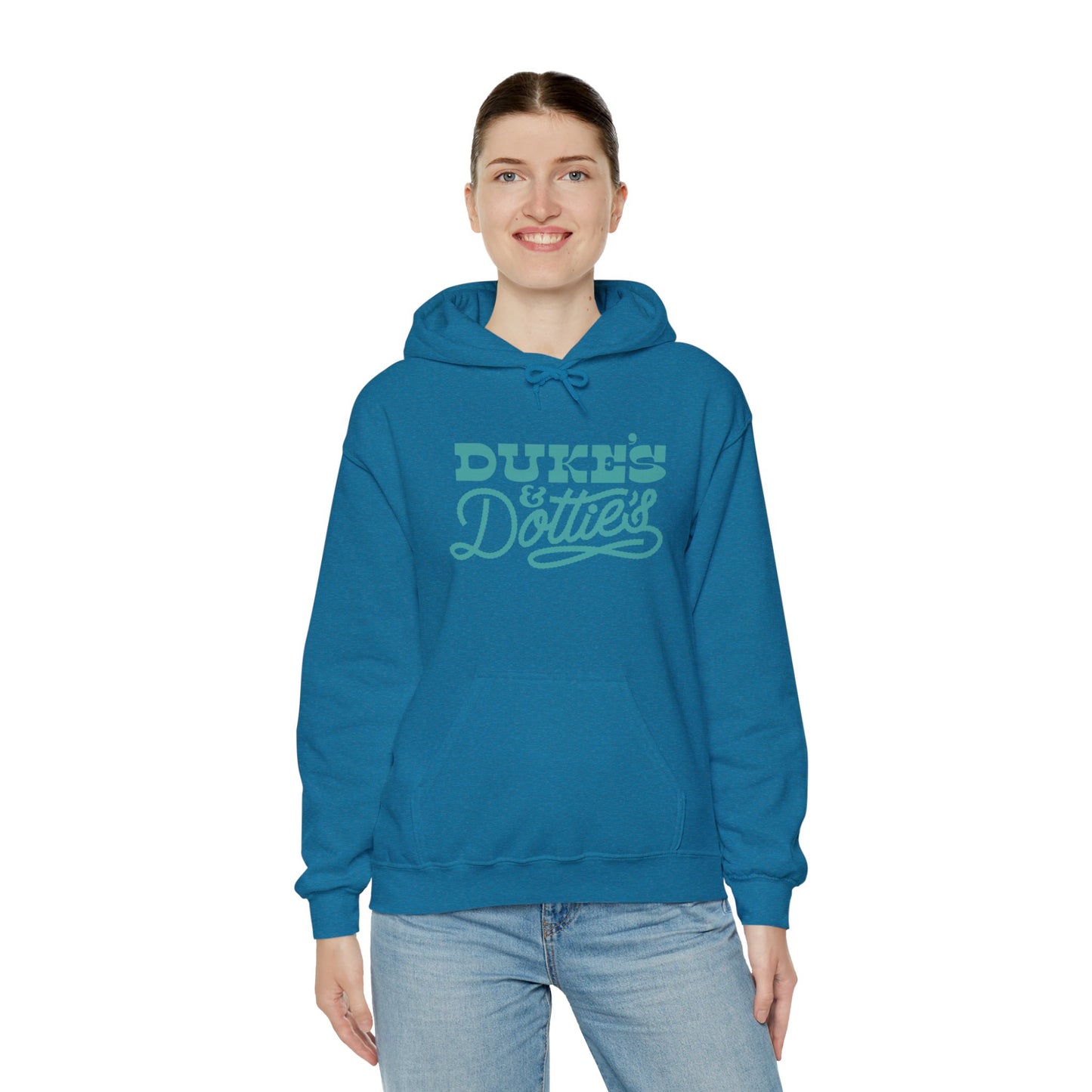 Stacked Logo Graphic Hoodie