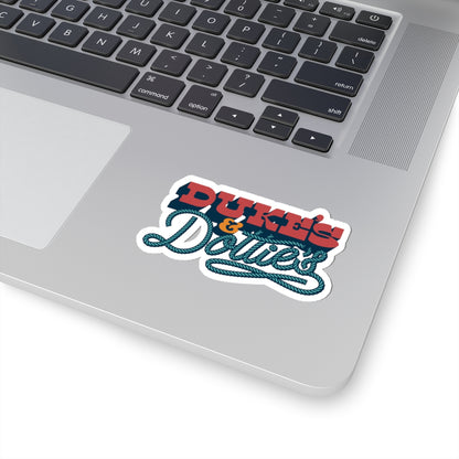 Stacked Logo Sticker