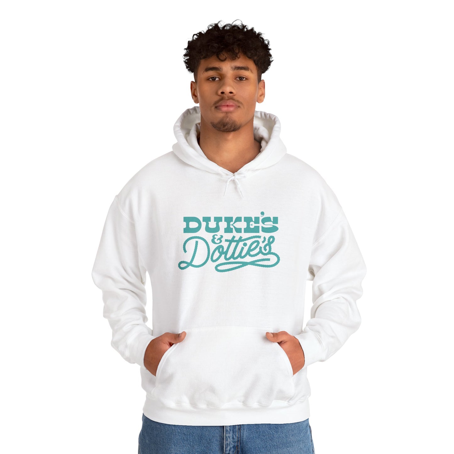 Stacked Logo Graphic Hoodie