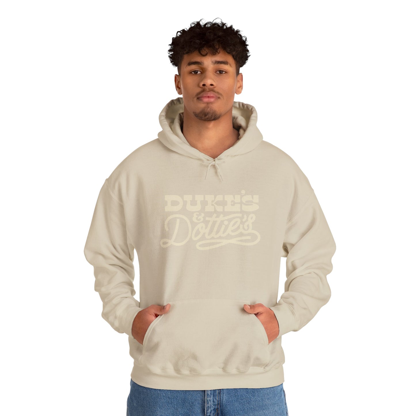 Stacked Logo Graphic Hoodie