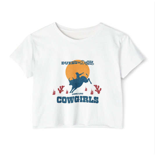 Long Live Cowgirls Crop Top