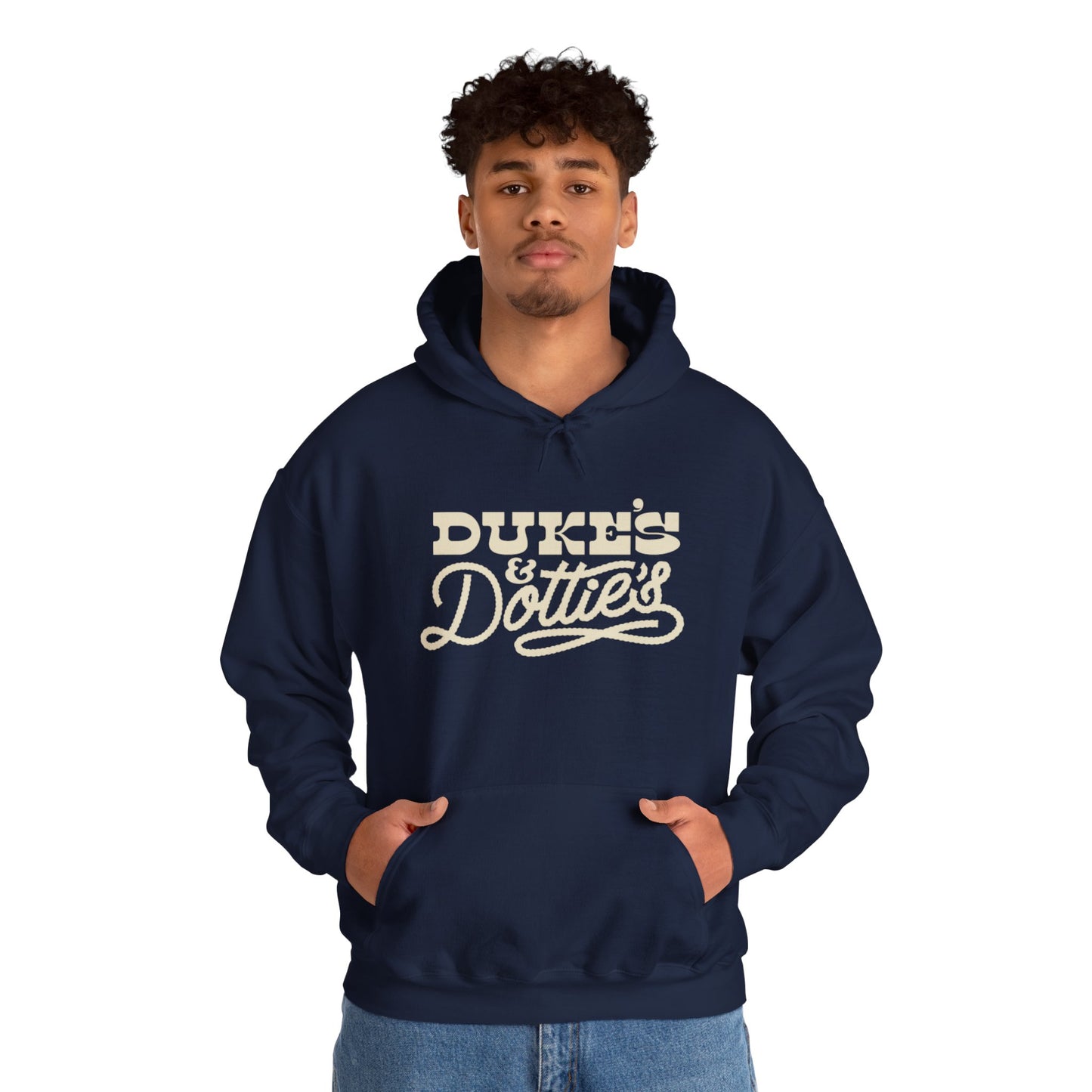 Stacked Logo Graphic Hoodie