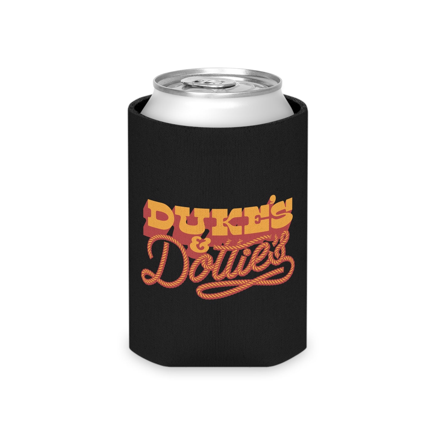 Black Logo Koozie