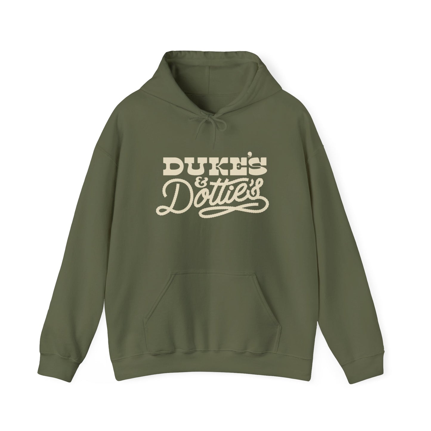 Stacked Logo Graphic Hoodie