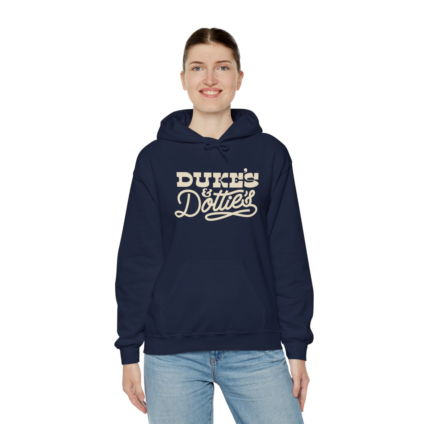 Stacked Logo Graphic Hoodie