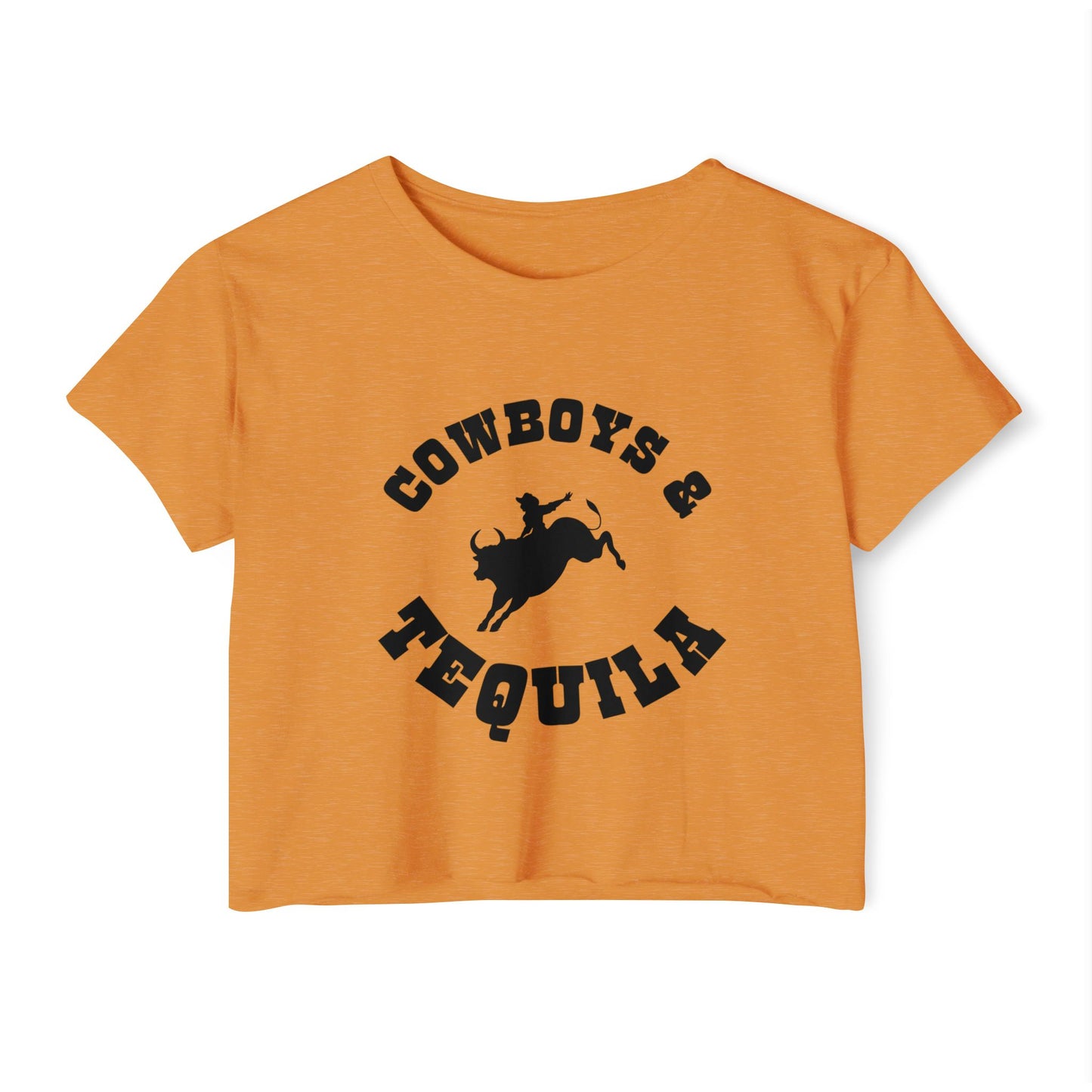Cowboys & Tequila Crop Top